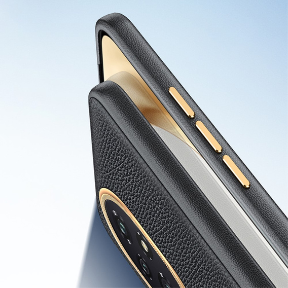 Kožené puzdro pre Honor 200 Pro 5G, leather hybrid, čierne