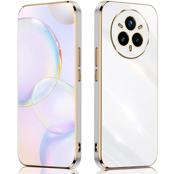 Puzdro pre Realme 14 Pro 5G, Glamour CamShield, biele