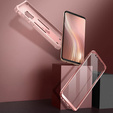 Obrnené puzdro pre Samsung Galaxy S9, Dexnor Full Body, ružové