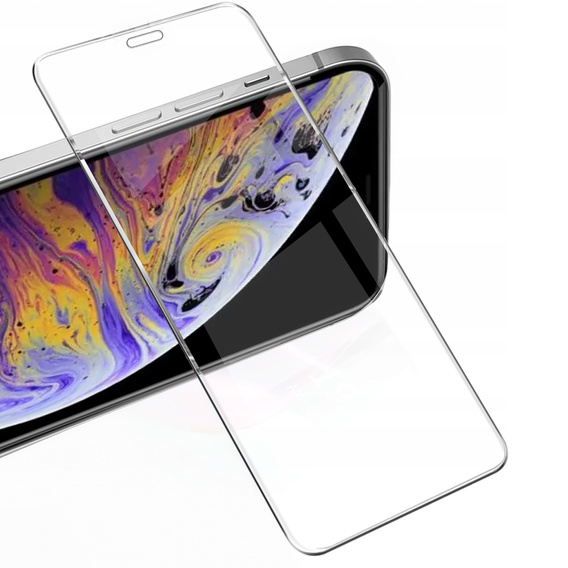 2x tvrdené sklo pre iPhone X/XS, ERBORD 9H Hard Glass na displeji