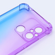 Puzdro pre Xiaomi Redmi 12C, Gradient Dropproof, Fialová / modrá