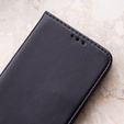 Klapkové puzdro pre Oppo Reno 11F 5G, Smart Magnetic, čierne + 9H sklo
