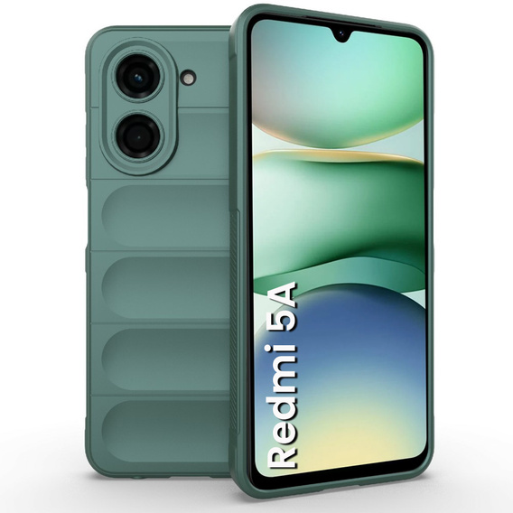 Obal na mobil pre Xiaomi Redmi A5, Gaming Shockproof, zelený