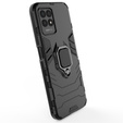 Obal na mobil pre Realme 8i, Kickstand Ring, čierne