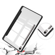 Puzdro pre Samsung Galaxy Tab S10 FE+ Plus, Smartcase Hybrid, so slotom na stylus, čierne