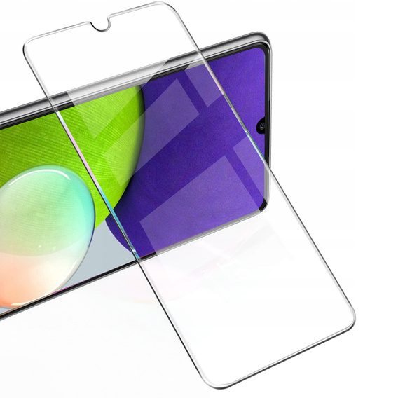 2x tvrdené sklo pre Samsung Galaxy A22 5G, ERBORD 9H Hard Glass na displeji