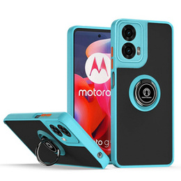 Puzdro pre Motorola Moto G24 / G24 Power / G04, Frosted Ring, modré