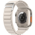Nylonový remienok pre Apple Watch 1/2/3/4/5/6/7/8/SE/ULTRA 42/44/45/49 mm, béžový