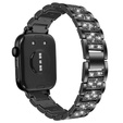 Diamantový náramok pre Xiaomi Smart Band 8 Pro, čierny