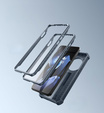Obrnené puzdro pre OnePlus 13, Dexnor Full Body (Two Frames), modré
