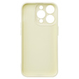 Obal na mobil pre iPhone 15 Pro, Silicone Lite, krémové