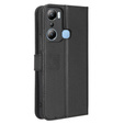 Klapkové puzdro pre Infinix Hot 20i, Wallet Smart Magnet Case, čierne