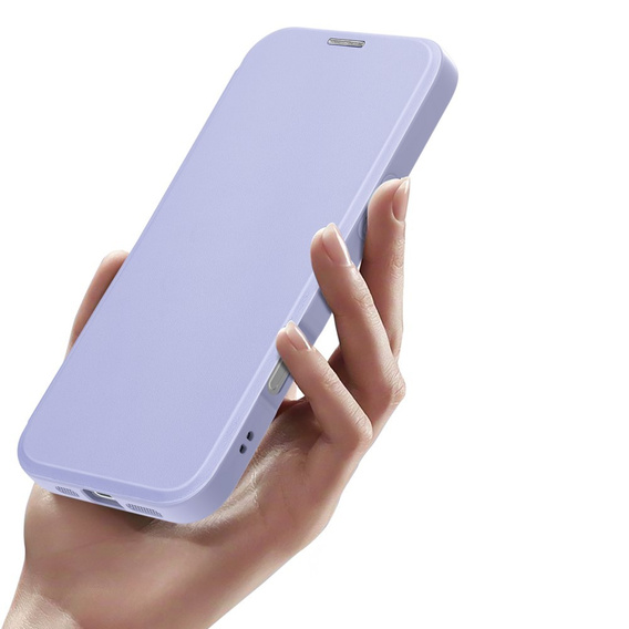 Dux Ducis Obal na mobil pre iPhone 16, Skin X Pro, MagSafe, fialové