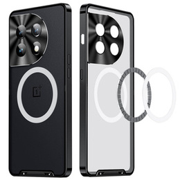 Ochranné puzdro na fotoaparát pre OnePlus 12 5G, CamShield MagSafe, transparentné / čierne