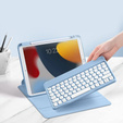 Puzdro + klávesnica iPad 10.2 2021 / 2020 / 2019 7/8/9 gen, modré