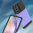 Obal na mobil pre Samsung Galaxy A54 5G, Slide Camera, čierne