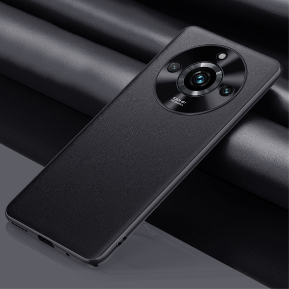 Kožené puzdro pre Realme 11 Pro 5G / Pro+ 5G, leather hybrid, čierne