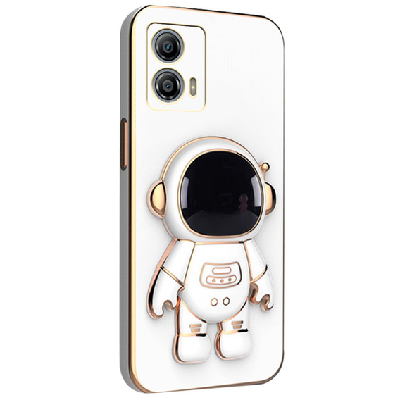Obal na mobil pre Motorola Moto G53 5G, Astronaut, biele