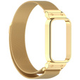 Milánsky náramok pre Samsung Galaxy Fit 3, čierny