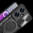 Pancierované puzdro pre Realme C55, CamShield Slide, čierne