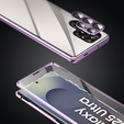 Puzdro pre Samsung Galaxy S25 Ultra, Magnetic Dual Glass, fialové