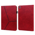 Puzdro pre Samsung Galaxy Tab A9+, Classic, s priestorom pre stylus, červené