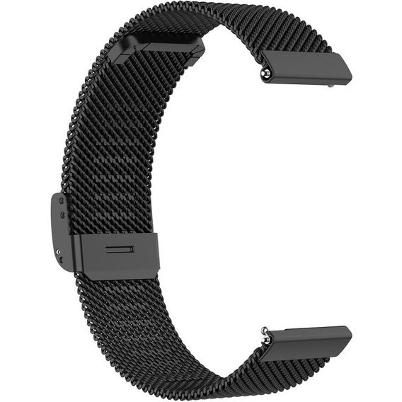 Bransoleta Milanese 18mm do Garmin Vivoactive 4S / Venu 2S, Black