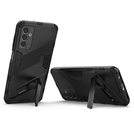 Puzdro pre Samsung Galaxy M13 4G, Military kickstand, čierne
