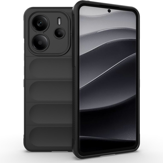 Obal na mobil pre Xiaomi Redmi Note 14 4G, Gaming Shockproof, čierne