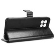 Klapkové puzdro pre T Phone 2 5G, Crazy Horse Wallet, čierne