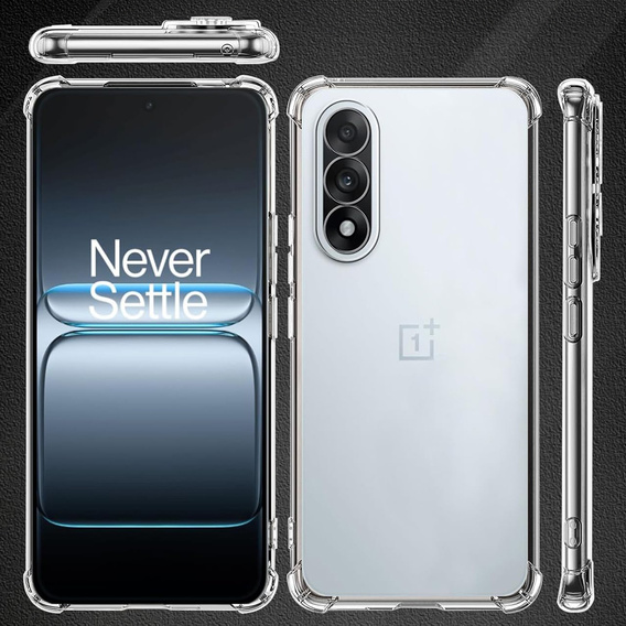 Obal na mobil pre OnePlus Nord 5, Dropproof, priehľadné