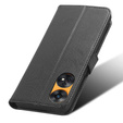 Klapkové puzdro pre Oppo Reno8 T 4G, Wallet Smart Magnet, čierne