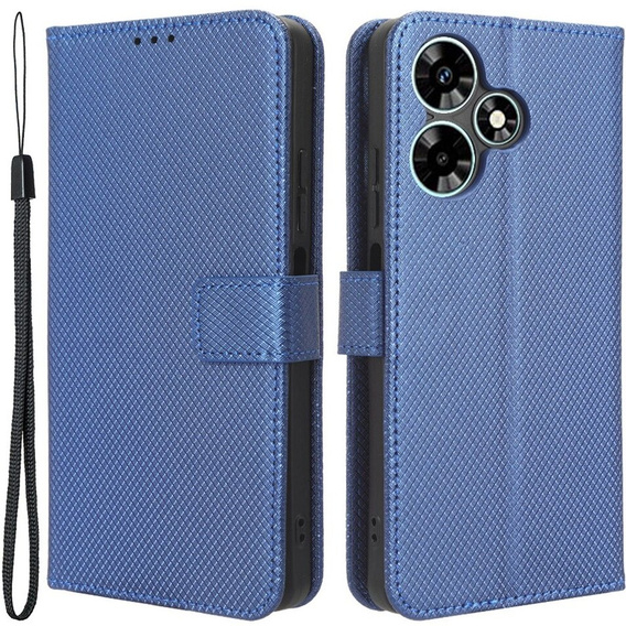 Klapkové puzdro pre Infinix Hot 30, Wallet Smart Magnet, modré
