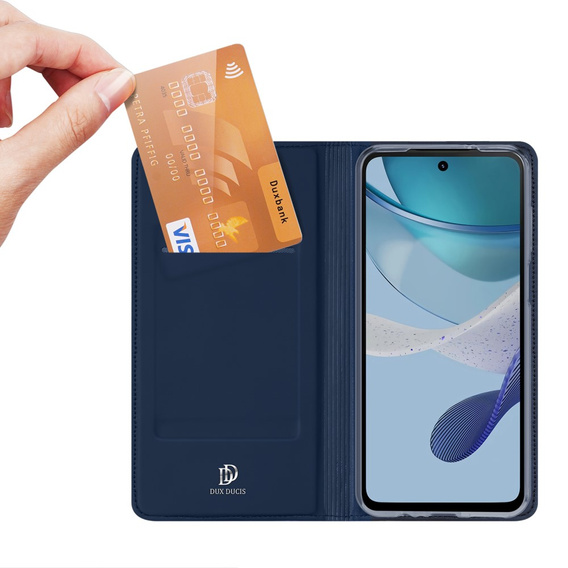 Dux Ducis Obal na mobil pre Motorola Moto G53, Skinpro, tmavomodré