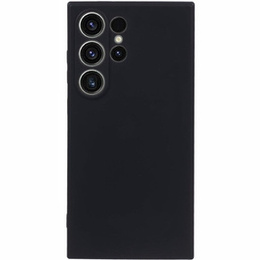 Obal na mobil pre Samsung Galaxy S24 Ultra, Silicone Lite, čierne