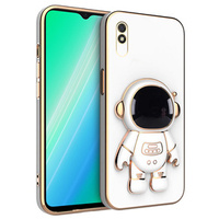 Obal na mobil pre Xiaomi Redmi 9A, Astronaut, biele