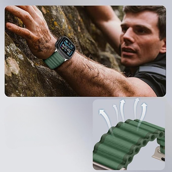 Nylonový remienok pre Apple Watch 1/2/3/4/5/6/7/8/9/SE/Ultra/Ultra 2 42/44/45/49 mm