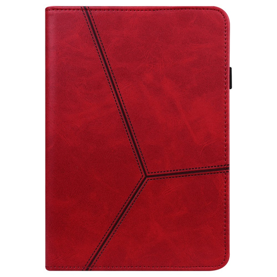 Puzdro pre Samsung Galaxy Tab A9+, Classic, s priestorom pre stylus, červené