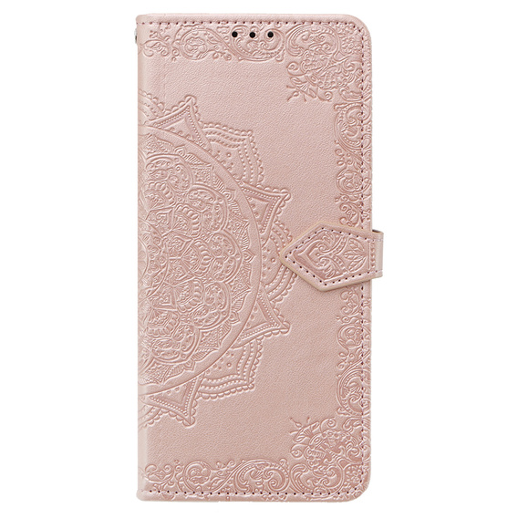 Klapkové puzdro pre Oppo A38 4G / Oppo A18 4G, Mandala, ružové rose gold