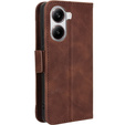 Klapkové puzdro pre Xiaomi Poco X7 Pro 5G, Card Slot, hnedé