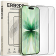 2x tvrdené sklo ERBORD 9H Hard Glass na displeji pre iPhone 17 Pro/17/16 Pro