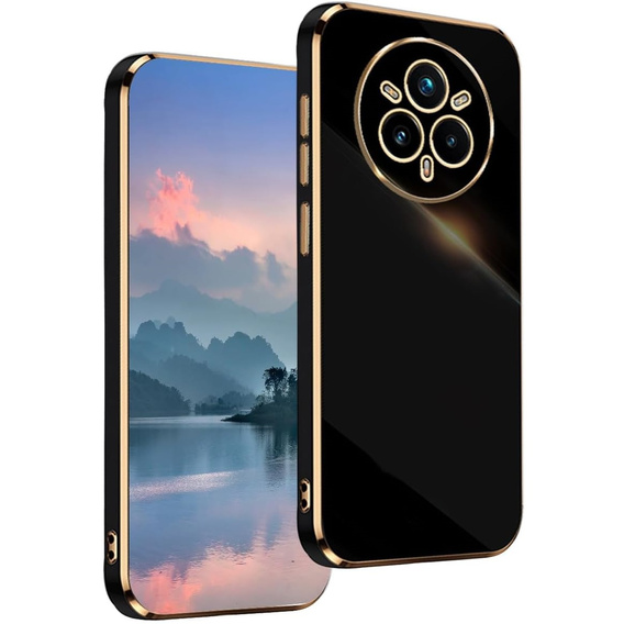 Puzdro pre Realme 14 Pro+ 5G, Glamour CamShield, čierne