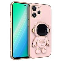 Obal na mobil pre Xiaomi Redmi 12, Astronaut, ružové rose gold