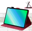 Puzdro pre iPad 10.2" 2021/2020/2019 (9/8/7 gen.), s chlopňou, animal, červené