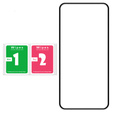 3D tvrdené sklo pre Nothing Phone 1, čierne