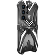 Pancierované puzdro pre Samsung Galaxy S23 Ultra, Aluminum Alloy, čierne