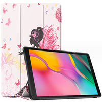 Puzdro pre Lenovo Tab M11, Smartcase, lady butterfly