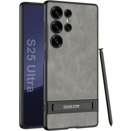 Puzdro pre Samsung Galaxy S25 Ultra, GKK Leather, čierne