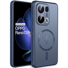 Puzdro pre Oppo Reno 13 Pro, MagSafe, modré