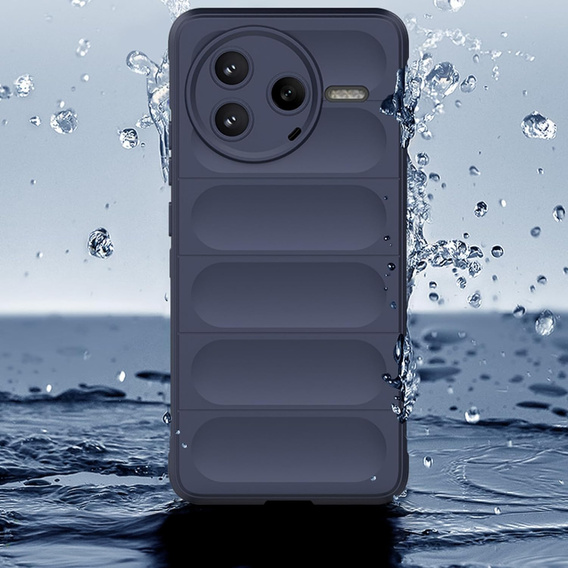 Obal na mobil pre Xiaomi Poco F7 Pro, Gaming Shockproof, tmavomodré